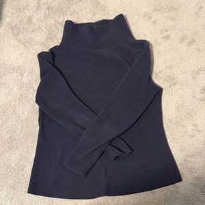 Dudley Stephens Greenpoint Vello Fleece Navy Blue Women's Sweater in L